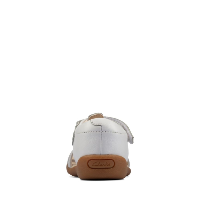 Clarks Zora Summer Toddler Σανδαλια για κοριτσια ασπρα | GR029753